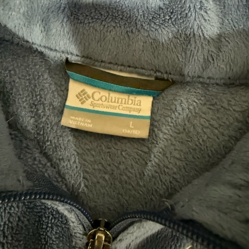 Columbia Girls Fleece Jacket size 14/16 - Picture 3 of 5